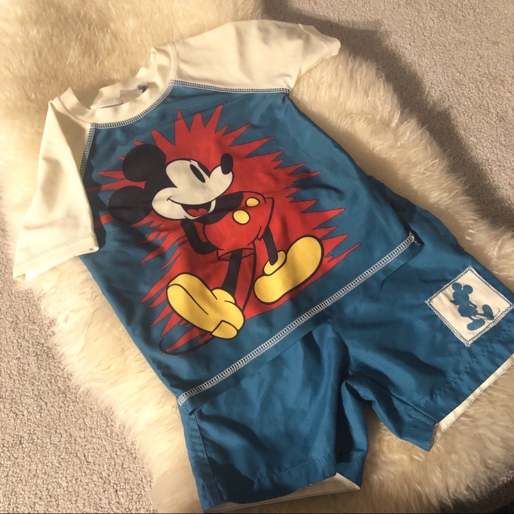Junk Food Retro Mickey Mouse Swimsuit